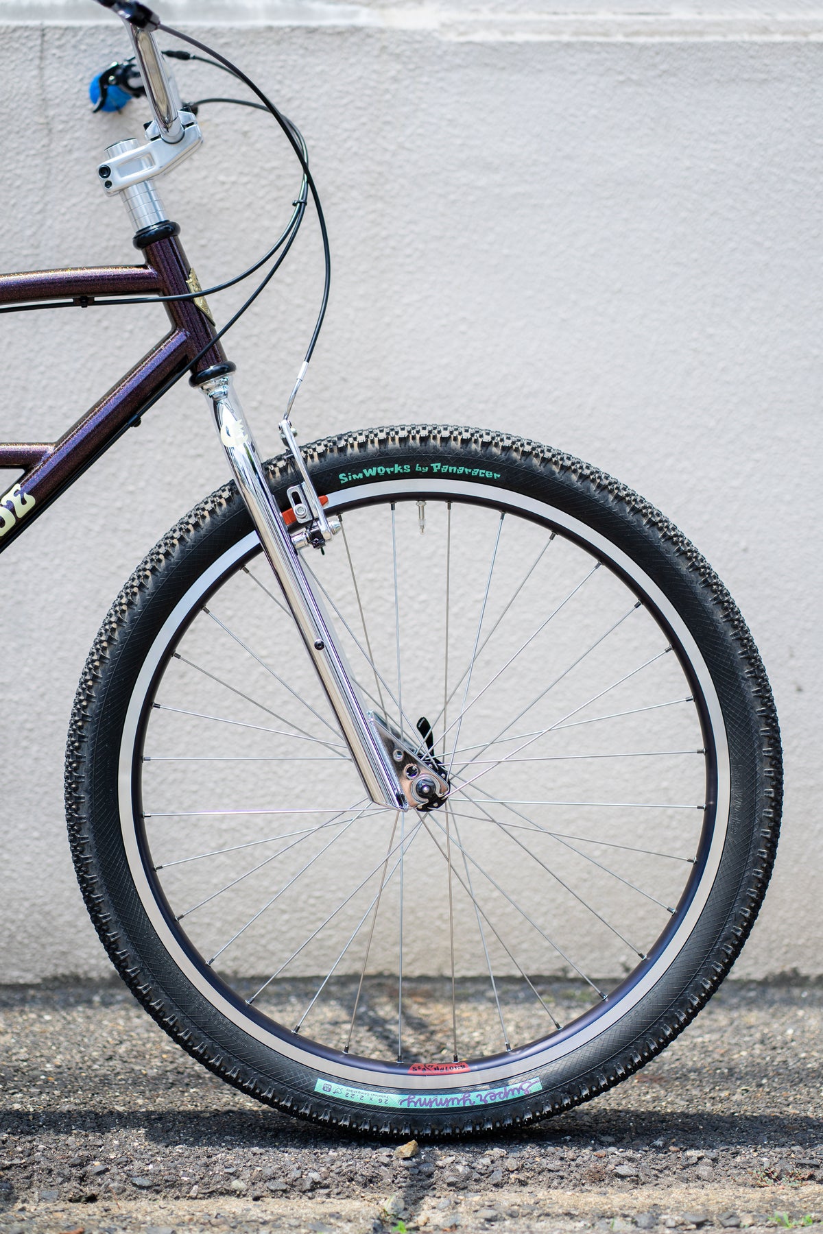 WILDE BICYCLE Moto-Cruiser Fork