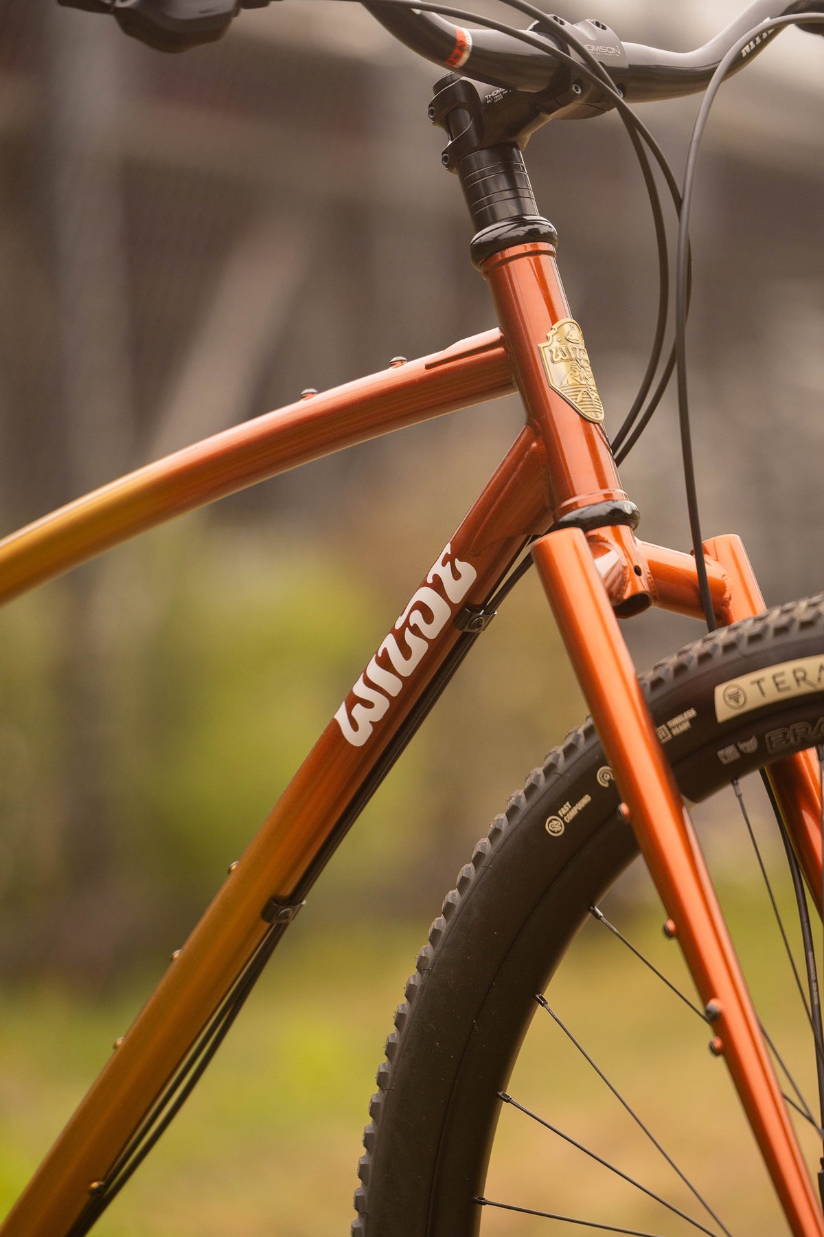 WILDE BICYCLE Supertramp Frame Set - Golden Sunrise