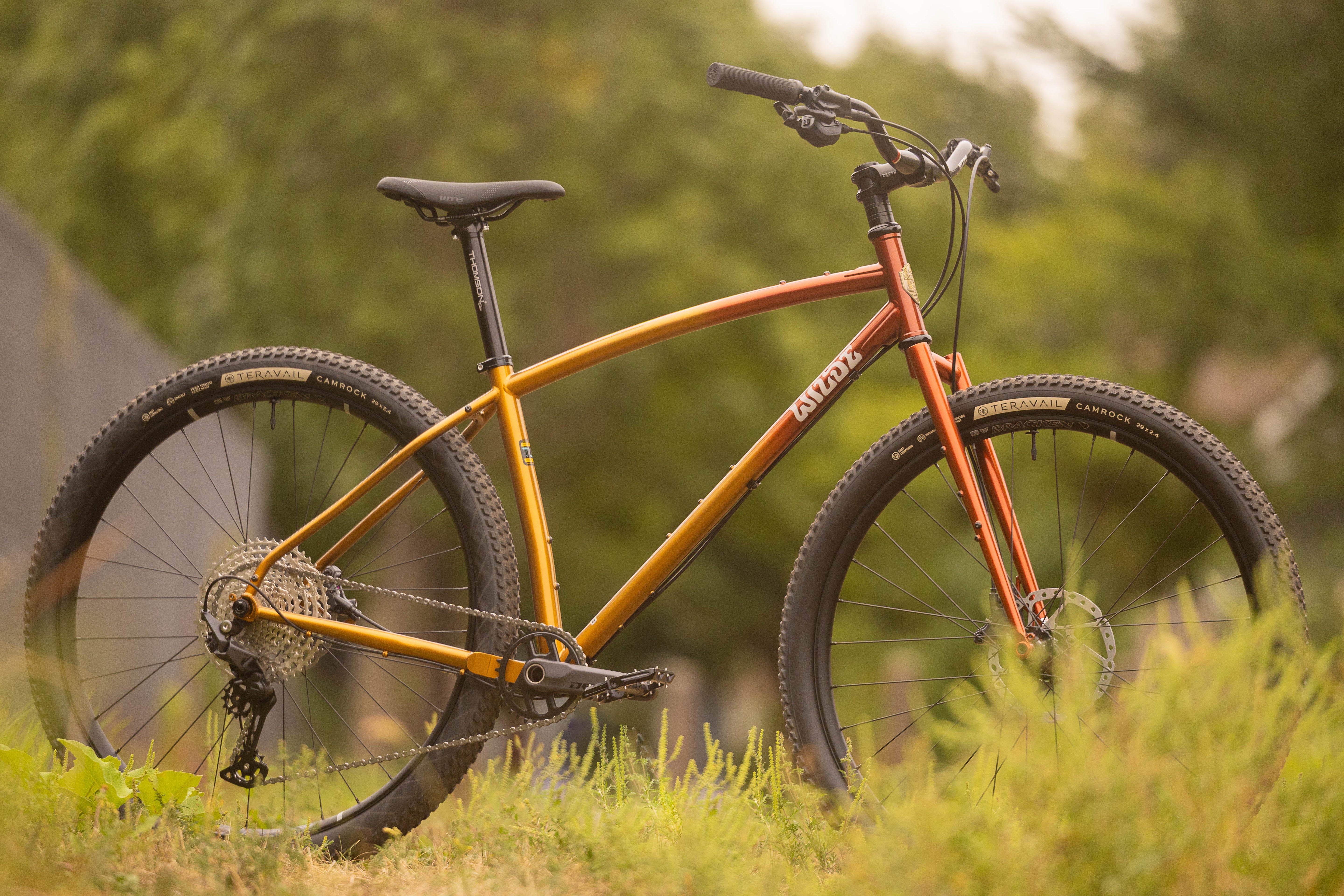 WILDE BICYCLE Supertramp Frame Set - Golden Sunrise